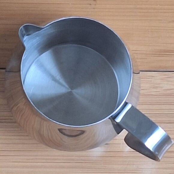 Stainless Steel Coffee Frother Pitcher Creamer Pot Server 16 OZ Milk Frothing - Picture 12 of 16